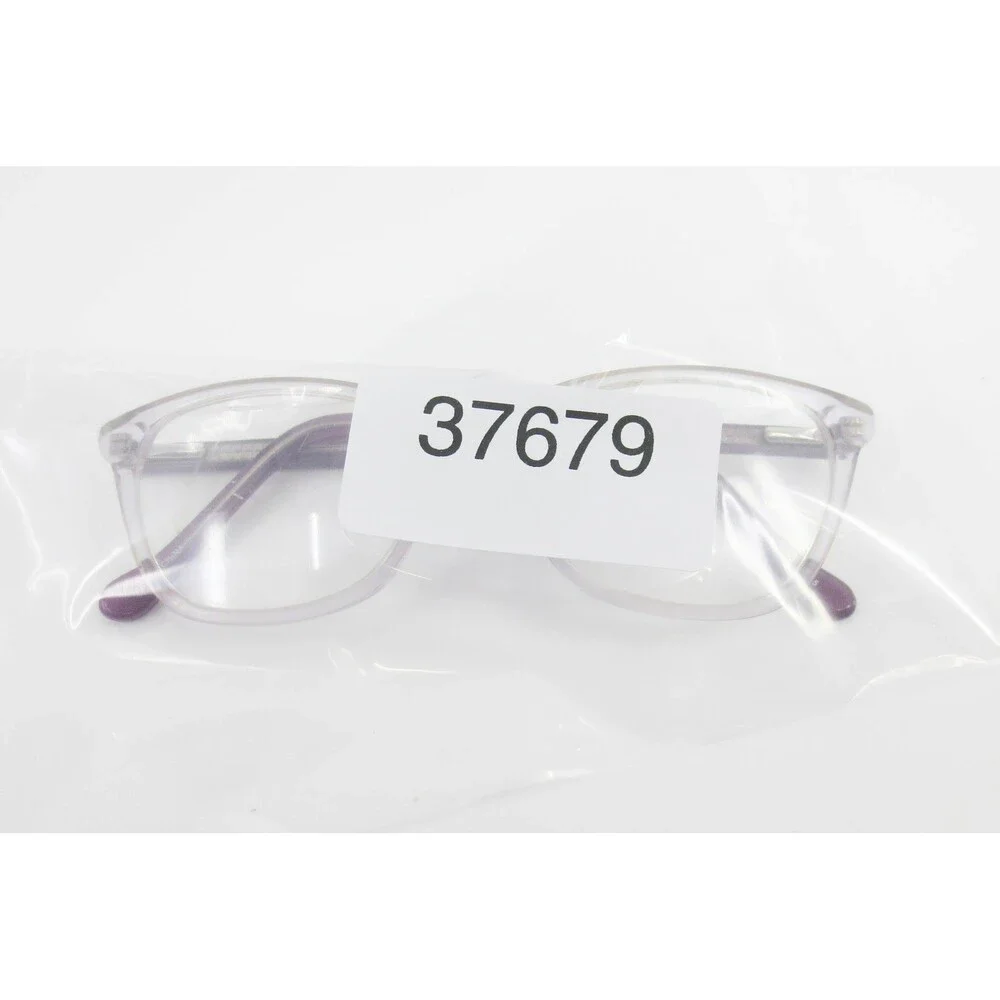 Indi Eyeglasses Clear Purple Glitter Cat Eye Frames 49-15-130 37679